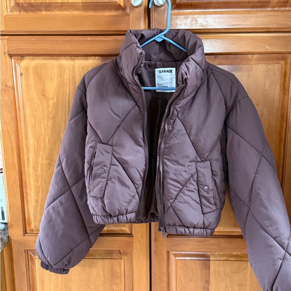 Garage Chocolate Puffer Jacket
